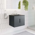 Modway Vitality 24" Bathroom Vanity Cabinet (Sink Basin Not Included) in Gray