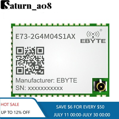 BLE 5.0 nRF52810 IPEX Wireless Transceiver E73-2G4M04S1AX 4dBm Bluetooth Module