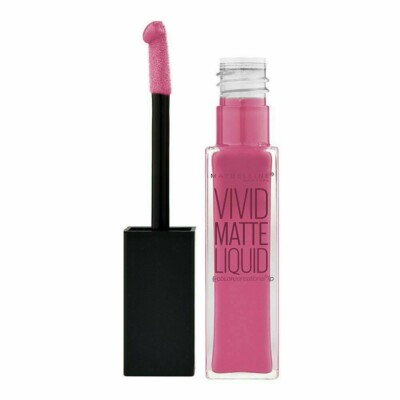 Maybelline Color Sensational Vivid Matte Liquid Lip Color #12 Twisted Tulip NEW