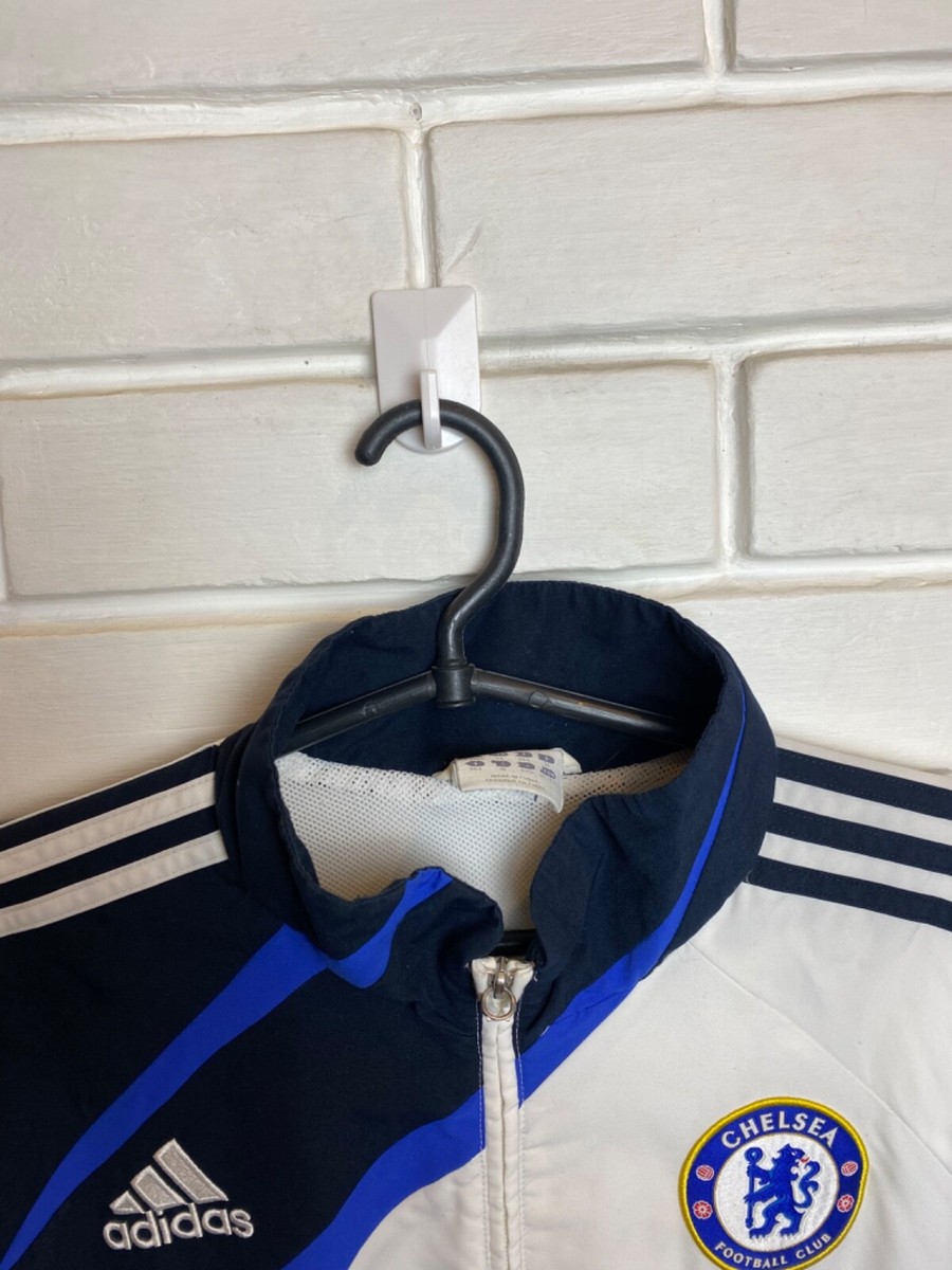adidas Chelsea トラックジャケット Samsung 2009-10 Chelsea adidas Track Jacket - 8/10 - (M.Boys)