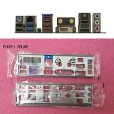 For Asus F1A75-I DELUXE Shield IO I/O Rear Baffle Backplate Motherboard