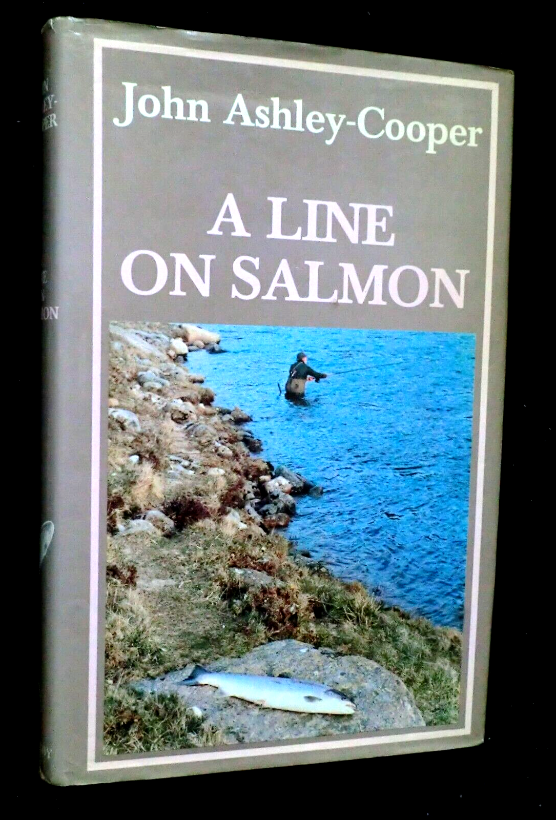 A Line on Salmon (1983-1st) John Ashley Cooper, Fishing, Fly, Coarse, Hardback