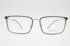 Esprit ET17114 Green Silver Square Eyeglasses Frame New
