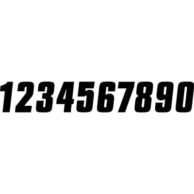 Factory Effex FX Factory Number 7 - White - 4'' 08-90017
