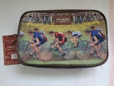 BORSA PORTAOGGETTI BICI UOMO TED BAKER CAVI E CLOBBER NUOVA CON ETICHETTE