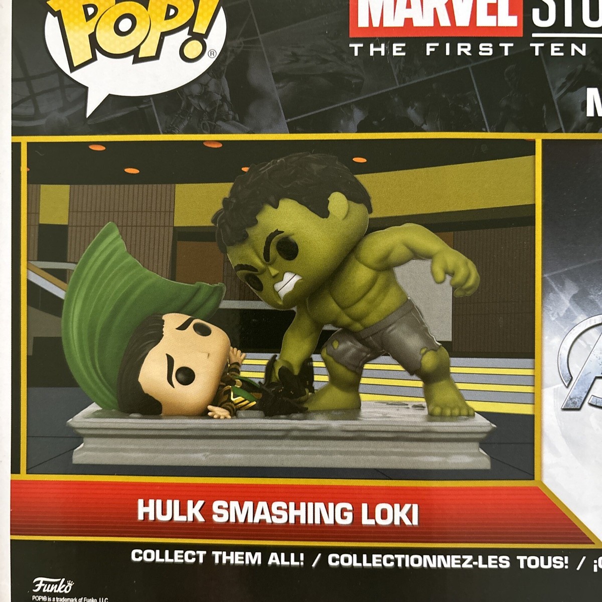 ハルク・スマッシング・ロキ POP! MOVIE MOMENTS #362 Funko Pop Marvel Studios Movie Moments Hulk Smashing Loki