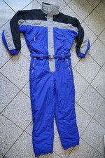 Vintage, Herren Skioverall „Gioni Feroti“ Gr, XL, Blau-Grau-Schwarz