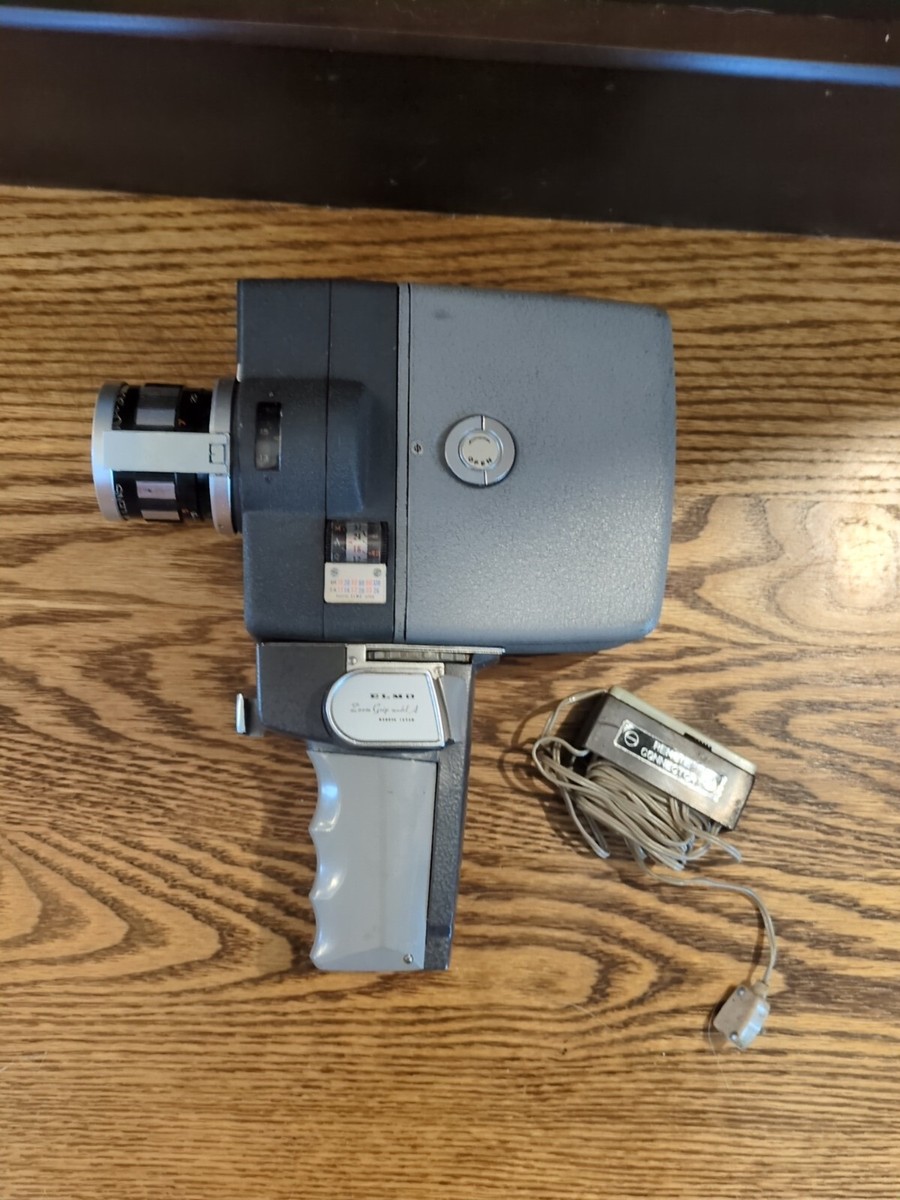 Elmo Zoom 8 EE Auto Eye 8mm With Remote Connector And Zoom Grip