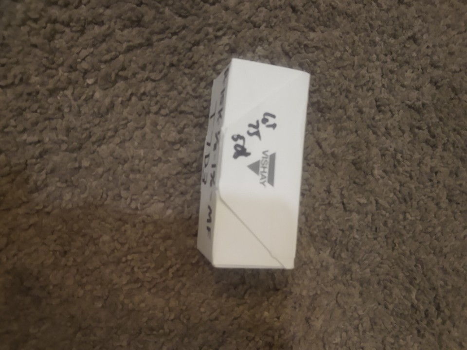 Résistances Film Carbone Beyschlag NOS 1kΩ 0.8W Tolérance 2% - Vintage Années 60/70