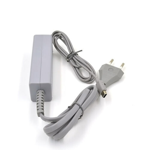 EU Plug AC 100V-240V Adattatore caricabatterie alimentatore per Nintendo Wii U Gamepad - Foto 1 di 2