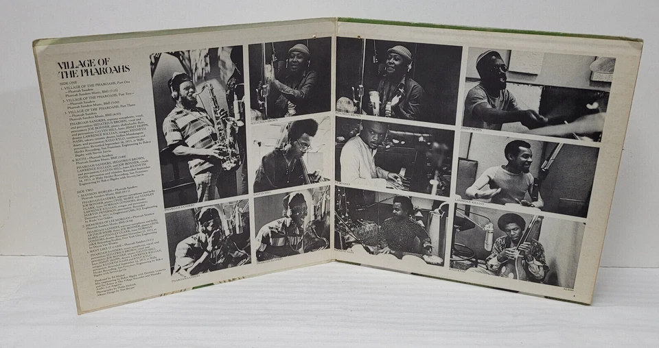 PHAROAH SANDERS Village Of The Pharoahs ORIG 1973 LP IMPULSE AS-9254 Gatefold - Image 2 of 3
