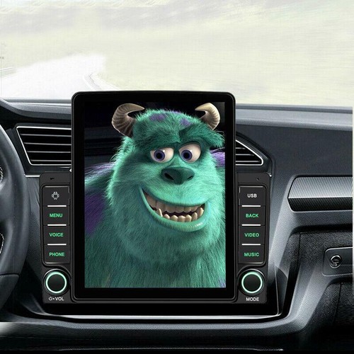 Stereo 1GB+16GB Radio 9.5" 2DIN Android 9.1 Wifi Car Head GPS Nav Quad-core Unit - Picture 1 of 10
