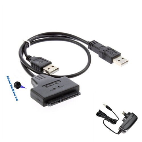 SATA to USB 3.0 Adapter Cable for 2.5" & 3.5'' Hard Drive & SSD Laptop Desktop - Picture 8 of 10