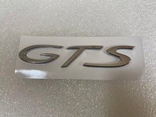 Porsche Gts Letter Emblem Badge Decal Sticker For 718 Logo Rear Bumper Tailgate