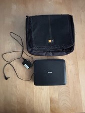 Philips PET741M/37 Portable DVD Player 7" Screen AC Charger Carry Bag TESTED