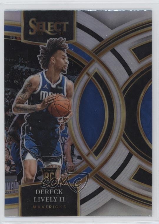 2023-24 Panini Select Premier Level Silver Prizm Dereck Lively II #111 1i5d