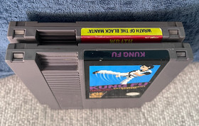 Lote de juegos Nes de Kung Fu & Wrath of the Black Manta (Nintendo Entertainment System)