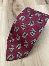 Brooks Brothers Geometric Diamond Silk Vtg Preppy Neck Tie Colorful Bold USA