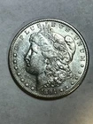1891 s Morgan Dollar original toned AU