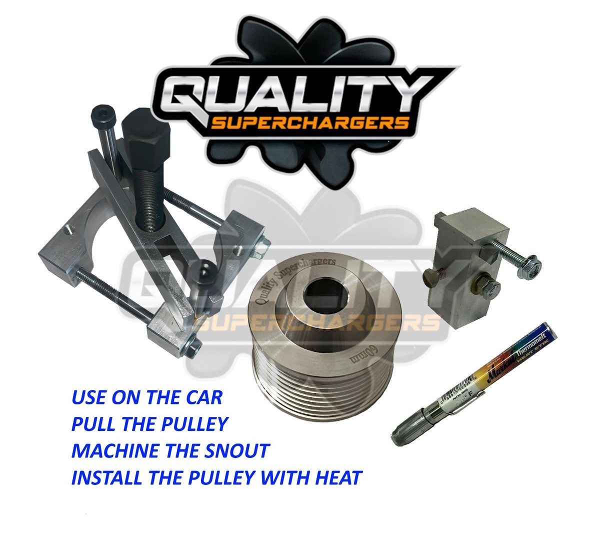 ノルディカSupercharger 185cm　パウダーに！ Performance Pulley Install Kit Jaguar Land Rover 5.0 Supercharger