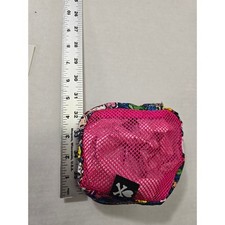 Ju-Ju-Be Tokidoki Pouch Small Pink Excellent Mesh Coin Purse Accessory Sea Amo