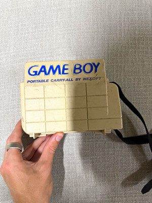 Nexoft Game Boy Portable Carry-All Carrying Case for Nintendo Game Boy Beige
