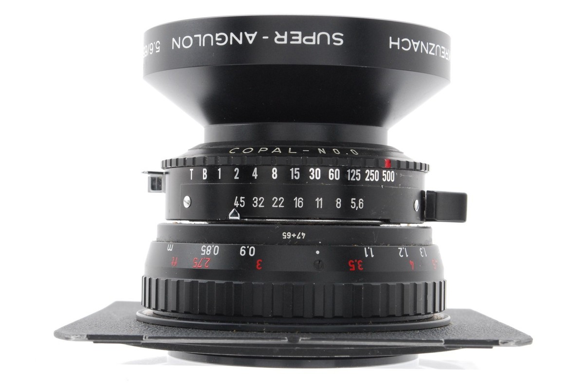 Rare Late Version Schneider Super-Angulon 65mm F5.6 MC Lens Thin