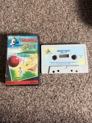 Cricket Crazy ~ Commodore 64 C64 Spiel getestet sehr guter Zustand selten