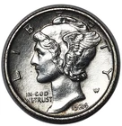 1924-D Mercury Dime, Full Split Bands, Choice BU+++ FSB, Tough