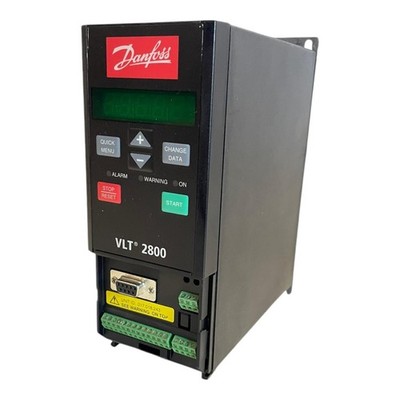 Danfoss 195N0027 Variable Frequency Drive 1.7kVA VLT2807PS2B20STR1DBF00A00C0 Industrial