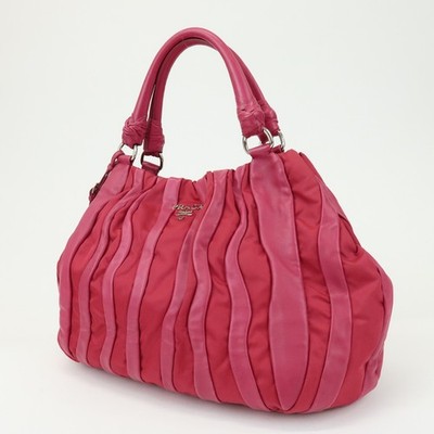 バッグ 00s PRADA leather hand bag s-l400.jpg