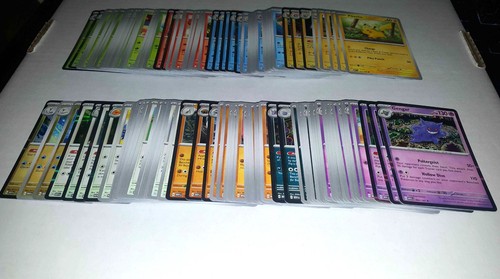 Pokemon Scarlet & Violet 151 Complete Base Set - Com/Uc/Rare/Holos 160+ Cards