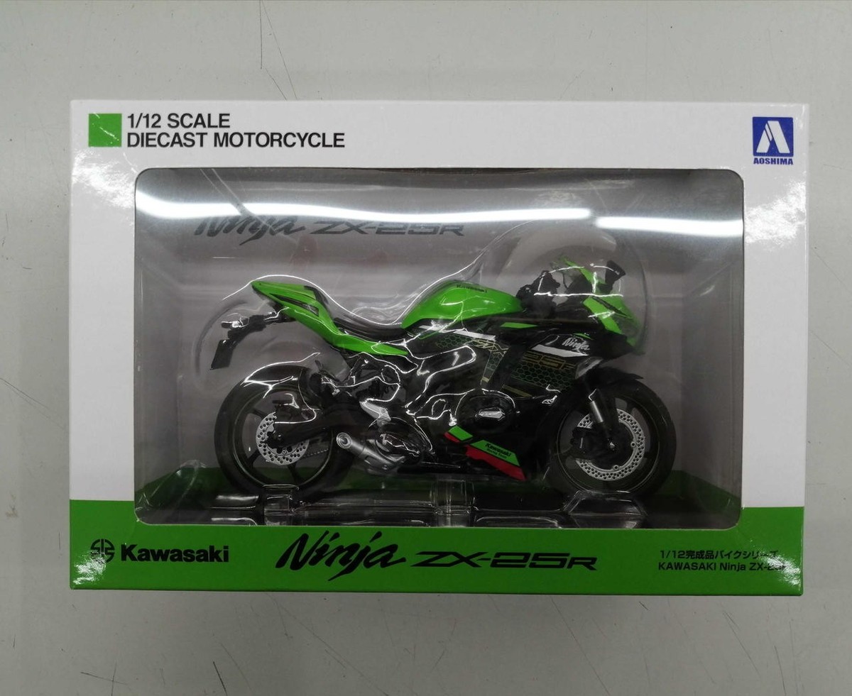 AOSHIMA Kawasaki NINJA ZX-25R Motorcycle Model Kit 1/12 Scale