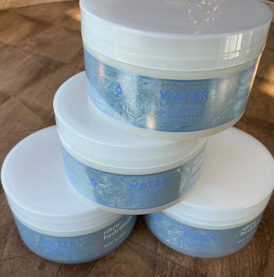 4 (FOUR) WATER WINTER MINT 6.5oz Jar Body BUTTER Bath and & Body Works