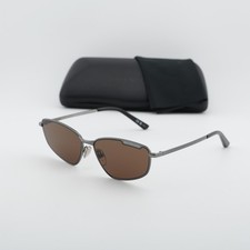 Balenciaga BB0277S 002 Dark Ruthenium/Brown 60-16-145 Sunglasses New Authentic