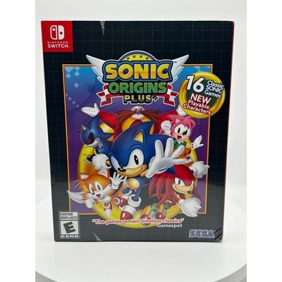 Sonic Origins Plus Artbook Edition - Nintendo Switch Brand New, Sealed.