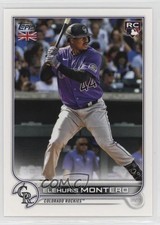 2022 Topps UK Edition Elehuris Montero #102 0a2t