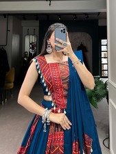 Women's Pure Rayon Lehenga Choli Printed Foil Work Party Wear