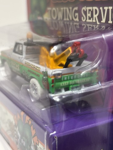Johnny Lightning CHASE 1966 Chevy Wrecker “Rat Fink” WHITE LIGHTNING Ed Roth ‘22 - Picture 15 of 16
