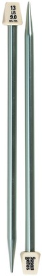 Susan Bates Silvalume Single Point Knitting Needles 10''-Size 13/9mm 1111013