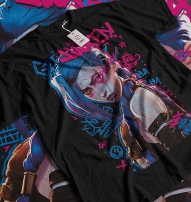 Anime Cartoon Arcane Style Graphic T-Shirt All Size NEW 2025!!!!