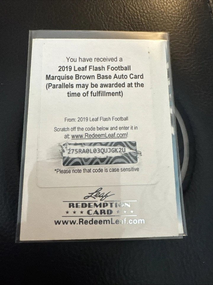 2019 Leaf Flash - Marquise (Hollywood) Brown #BA-MB1 Green /20 (AU, RC) - Image 4 of 4