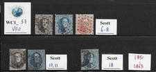 WC1_57. BELGIUM. High value lot of 1851-1965 stamps. Used.