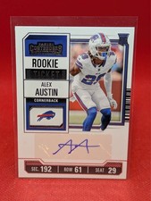 Alex Austin Rookie Ticket Auto 2023 Panini Contenders #273 Rookie RC