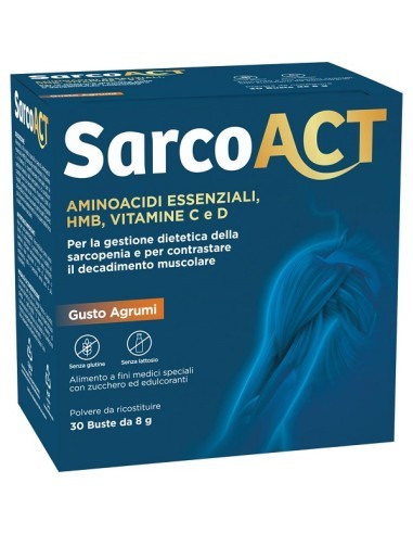 Sarcoact 30 Bustine: La Soluzione Contro la Perdita Muscolare Senile