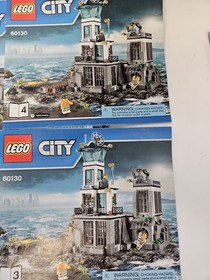 Lego City Police Prison Island Set 60130 Manual Instructions ONLY Complete (1-6)
