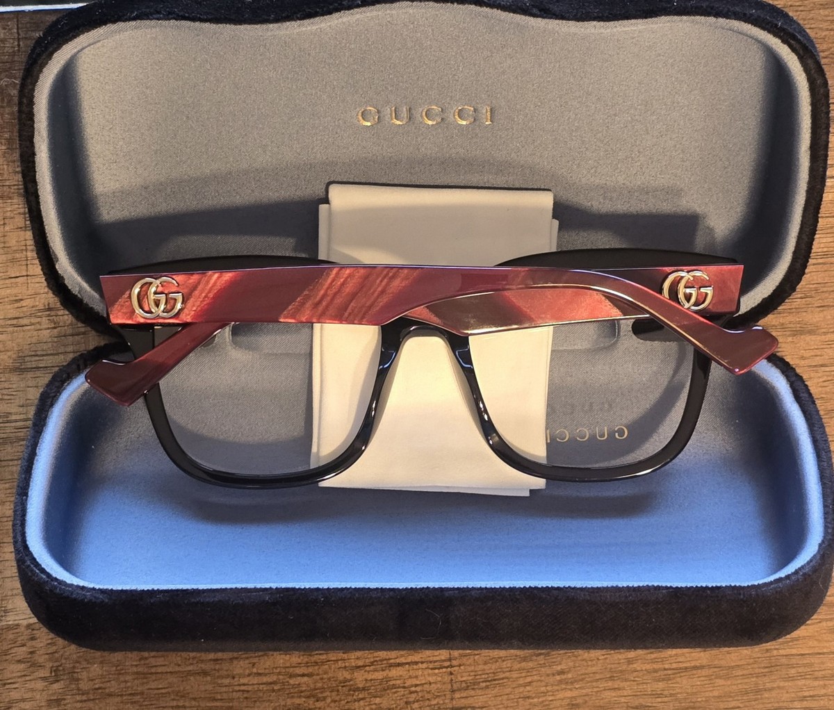 Gucci EYEGLASSES GG0958O-008-52 New with case Gucci GG0958O 008 52 Glasses | Bassol Optic United States main image 4
