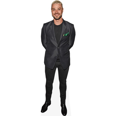 Matt Willis (Black Suit) Life Size Cutout