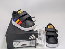 Image of Adidas Grand Court 2 CF Infant Uk4k Trainers Hp8918 Brand New In Box US5 EU20