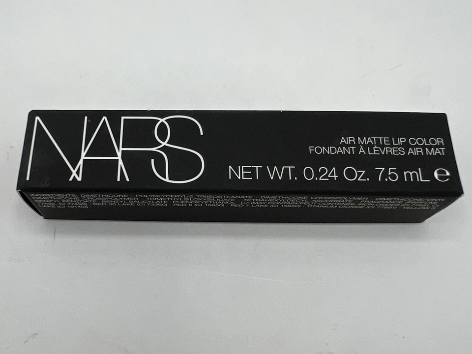 NARS Air Matte Lip Color 380 Pin Up Brick Red 0.24oz Full Size NIB Longwear - Image 2 of 4